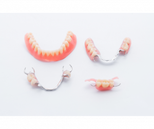 Custom-fitted dentures